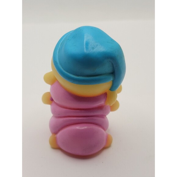 Vintage Playskool Glo Worm Friends SNUGBUG Hasbro Glow 1986 Finger Puppet - Picture 3 of 10